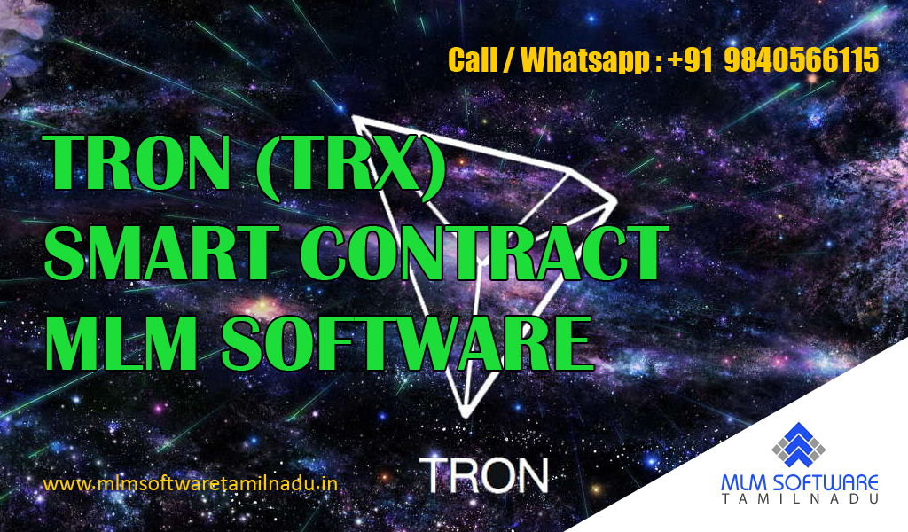 Tron-smart-contract-mlm-software