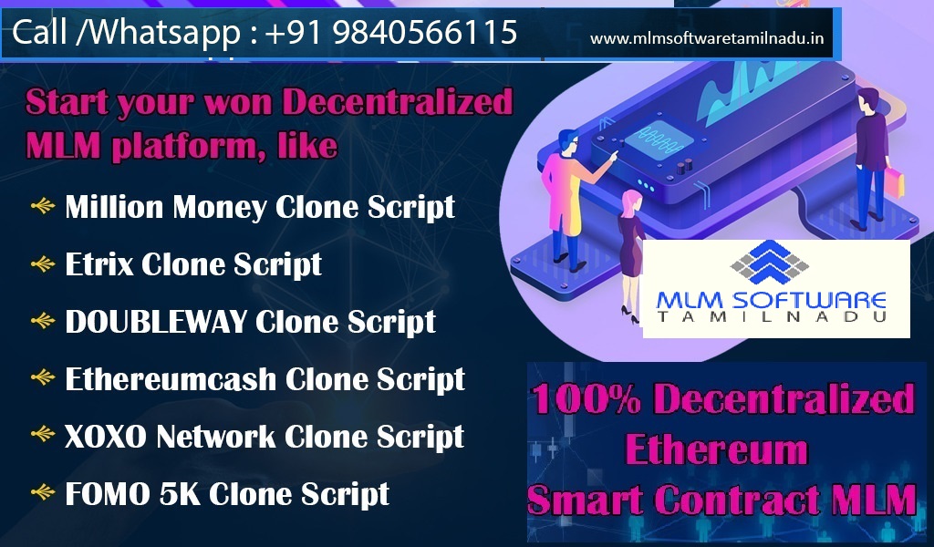 Cryptocurrency and smart contract MLM development company