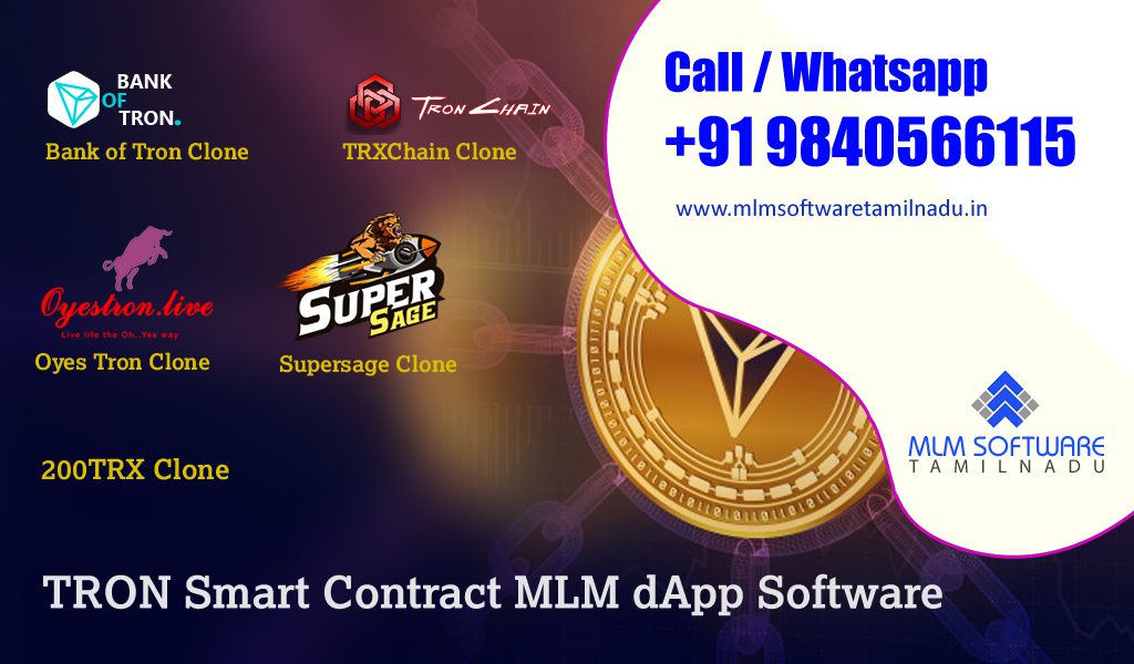 tron-smart-contract-mlm-dapp-spftware